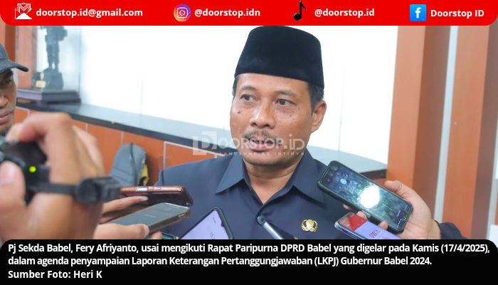 Evaluasi LKPJ Gubernur 2024: Pemprov Babel Siap Berbenah, Sekda Tekankan Pentingnya Perencanaan Pembangunan