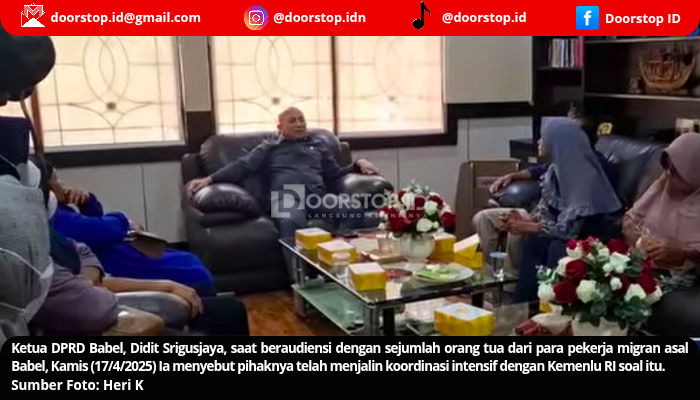 DPRD Babel Perjuangkan Kepulangan Pekerja Migran Non-Prosedural dari Myanmar dan Kamboja