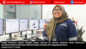 Pontie Wendrawati, Kartini Tangguh di Balik Automasi TSL Ausmelt PT Timah