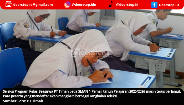 Jadwal Lengkap Seleksi Program Kelas Beasiswa PT Timah
