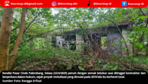 Pasar Cinde Kian Suram: Ikon Palembang Terbengkalai, Harapan Pedagang Kian Redup