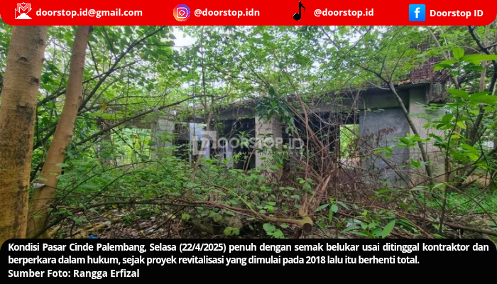 Pasar Cinde Kian Suram: Ikon Palembang Terbengkalai, Harapan Pedagang Kian Redup