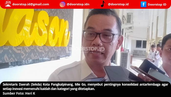 Pemkot Pangkalpinang Targetkan 100 Inovasi Daerah di 2025