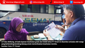 Mobil Sehat PT Timah Diserbu Warga Belitung, Ratusan Masyarakat Nikmati Layanan Kesehatan Gratis