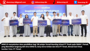 MIND ID dan PT Timah Kucurkan Beasiswa untuk 108 Pelajar PBS, Cetak Generasi Emas 2045