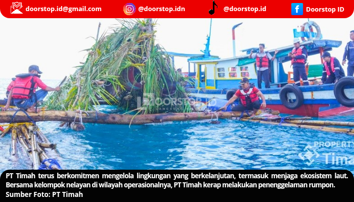 PT Timah dan Nelayan Bersatu Tambat Labuh Kembali Tenggelamkan Rumpon