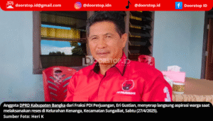 Eri Gustian Serap Aspirasi Warga Kenanga, Komitmen Kawal Usulan Hingga Realisasi