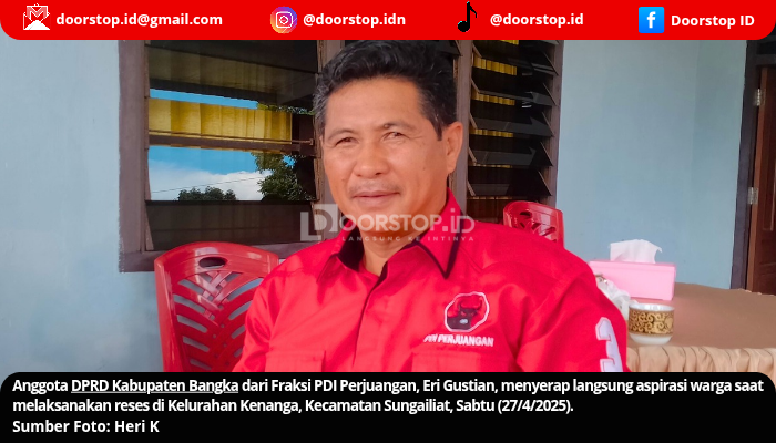 Eri Gustian Serap Aspirasi Warga Kenanga, Komitmen Kawal Usulan Hingga Realisasi