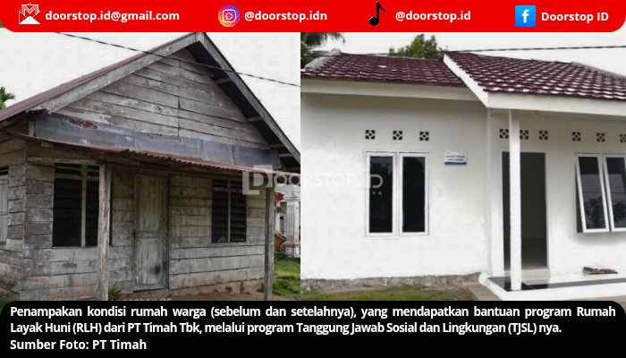 PT Timah Hadirkan 33 Unit RLH di Babel dan Kepri Selama Tahun 2024