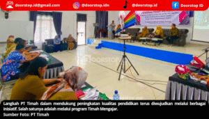Timah Mengajar: Dorong Literasi Guru dan Pendidikan Inklusif di Lima Wilayah Operasional