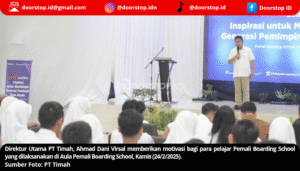 Dirut PT Timah Motivasi Pelajar Pemali Boarding School, Jangan Batasi Mimpimu