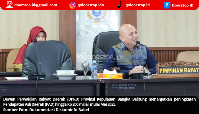 DPRD Babel Targetkan Kenaikan PAD Rp 200 Miliar, Dorong Pemutihan Pajak dan Optimalisasi Royalti Timah