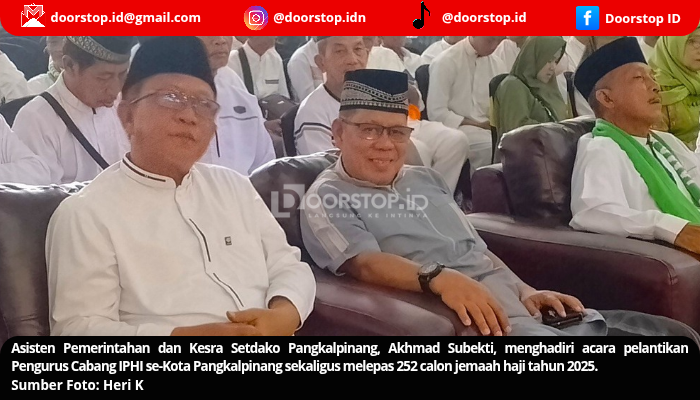 Pengurus IPHI Kecamatan Dilantik, 252 Jemaah Haji Pangkalpinang Siap Berangkat
