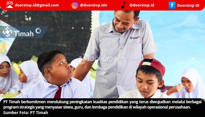 Langkah Nyata PT Timah Majukan Pendidikan dan Wujudkan Generasi Emas 2045