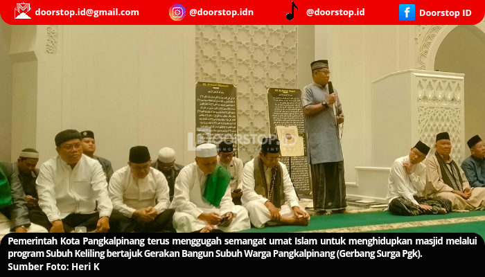 Gerbang Surga Pgk Edisi ke-187, Subekti: Subuh Berjamaah Punya Nilai Strategis dan Spiritual Tinggi
