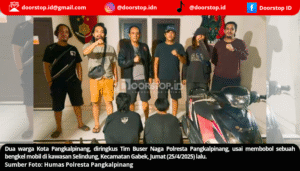 Dua Residivis Curi Alat Bengkel di Selindung, Polisi Bekuk Pelaku dalam Waktu Singkat