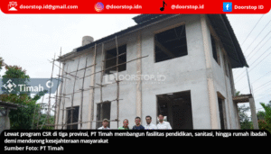 Dorong Ekonomi dan Kualitas Hidup, PT Timah Genjot Pembangunan Infrastruktur Wilayah Operasional