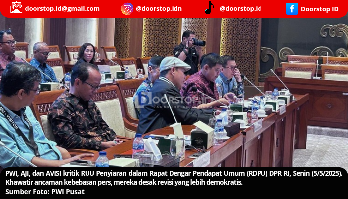 PWI Desak Revisi RUU Penyiaran Jamin Kebebasan Pers di Era Digital