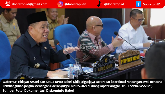 DPRD Babel Setujui Rancangan Awal RPJMD 2025–2029, Gubernur Prioritaskan Pendidikan, Kesehatan, dan Ekonomi
