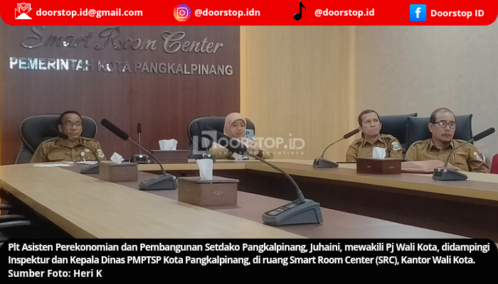 Pemkot Pangkalpinang Ikuti Sosialisasi Pengawasan Perizinan Daerah oleh Kemendagri