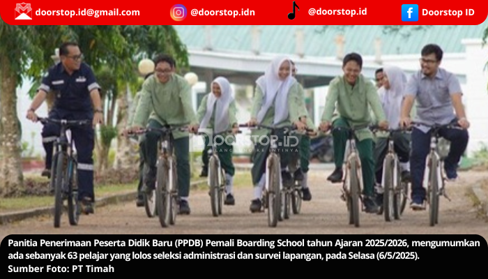 63 Siswa Terpilih Asal Babel, Riau dan Kepri Lolos Seleksi PPDB Pemali Boarding School