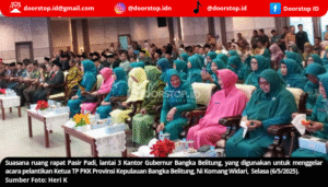 Ni Komang Widari Resmi Dilantik, Tegaskan Peran Strategis TP PKK dalam Pembangunan Babel