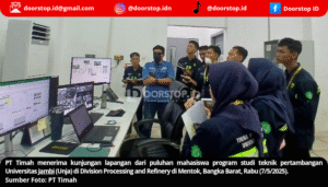 Mahasiswa Universitas Jambi Kunjungan Lapangan ke PT Timah, Sinergi Dunia Pendidikan dan Industri