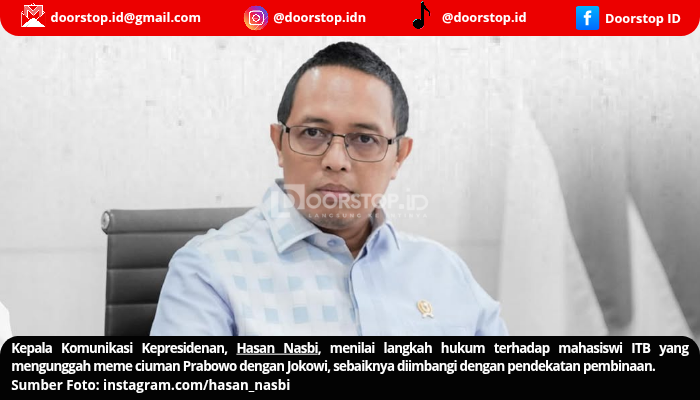 Istana Tak Lapor, Tapi Sayangkan Meme Ciuman Prabowo-Jokowi: Lebih Baik Dibina