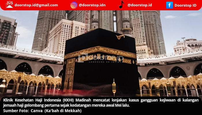 Gangguan Mental Jemaah Haji Gelombang I Melonjak, Dokter Ingatkan Pentingnya Deteksi Dini
