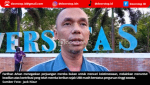 Dosen dan Tendik P3K UBB Gelar Aksi Damai Tuntut Kepastian Status