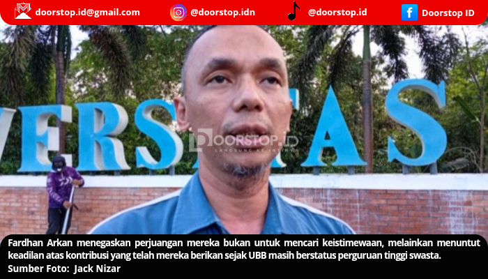 Dosen dan Tendik P3K UBB Gelar Aksi Damai Tuntut Kepastian Status