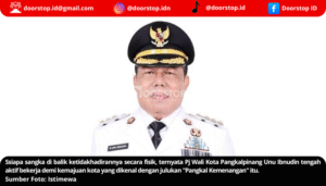 Pj Wali Kota Jarang Ngantor, Ternyata Sedang Bekerja untuk Kota Pangkalpinang