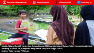 Sudah Eksis Belasan Tahun, TBRS PT Timah Terus Geliatkan Literasi dengan Baca Buku