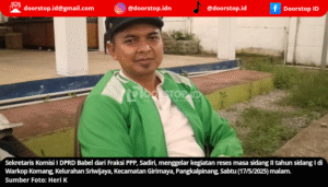 Sadiri Gelar Reses dan Ngopi Bareng di Warkop Komang: Serap Aspirasi dan Gairahkan UMKM Pangkalpinang