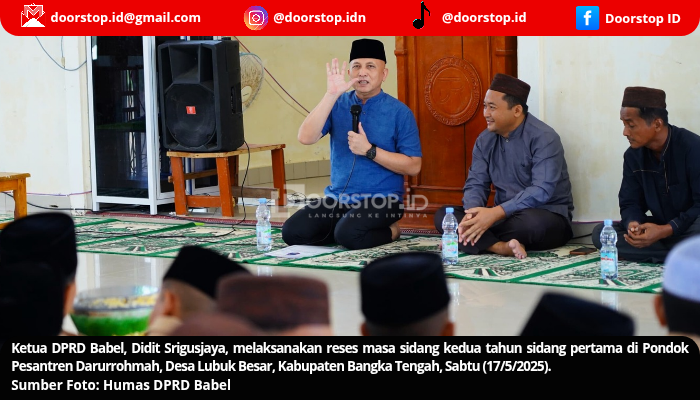 Didit Srigusjaya Reses ke Ponpes Darurrohmah, Serap Aspirasi dan Dorong Pendidikan Berkarakter