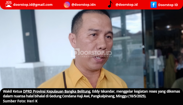 Reses dan Halal Bihalal, Eddy Iskandar Serap Aspirasi Warga Pangkalpinang dengan Suasana Santai