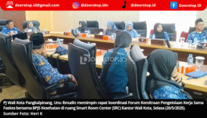 Pj Wali Kota Soroti Pembiayaan dan Mutu Layanan Faskes di Pangkalpinang