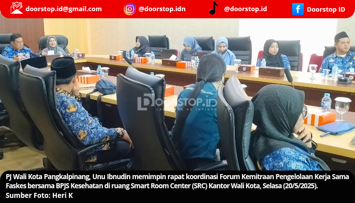 Pj Wali Kota Soroti Pembiayaan dan Mutu Layanan Faskes di Pangkalpinang