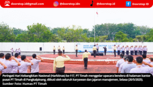Tingkatkan Nasionalisme, PT Timah Gelar Upacara Peringatan Hari Kebangkitan Nasional ke-117
