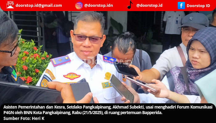 Pemkot Pangkalpinang Serius Tangani Narkoba, 9 Kelurahan Sudah Bersinar