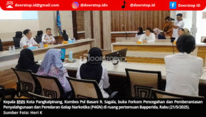 BNN Kota Pangkalpinang Gelar Forkom P4GN, Kombes Pol Basani Tegaskan Pentingnya Kolaborasi Lawan Narkoba