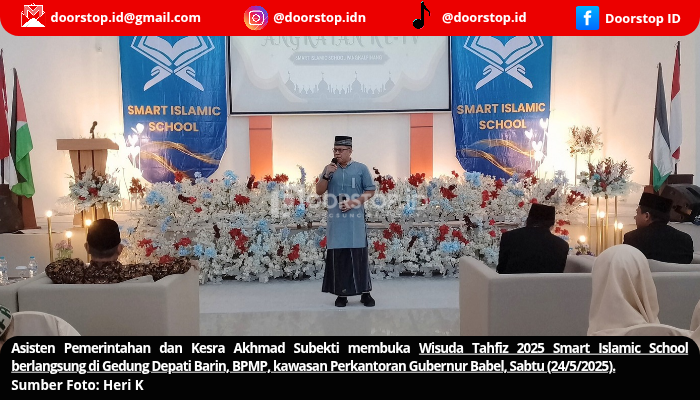 Subekti Harap Lulusan Tahfiz Smart Islamic School Jadi Generasi Qur’ani Berakhlak Mulia