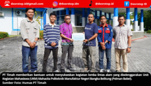 PT Timah Dukung Lomba Lintas Alam UKM Mahacita Polman Babel ke-16, Cetak Generasi Tangguh