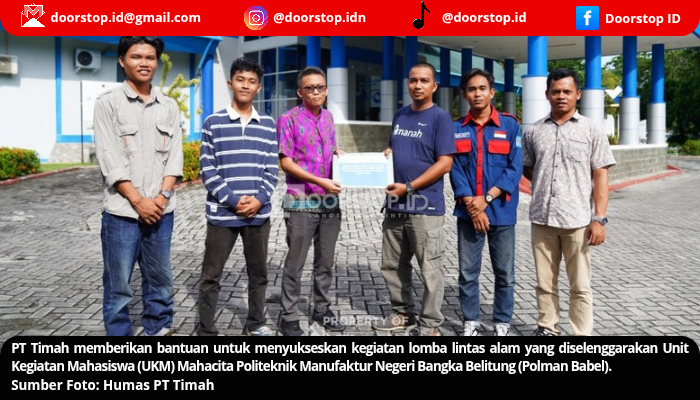 PT Timah Dukung Lomba Lintas Alam UKM Mahacita Polman Babel ke-16, Cetak Generasi Tangguh