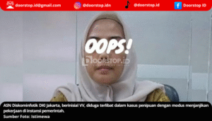 ASN Diskominfotik DKI Diduga Tipu Warga Rp35,4 Juta, Janjikan Anak Korban Jadi Pegawai