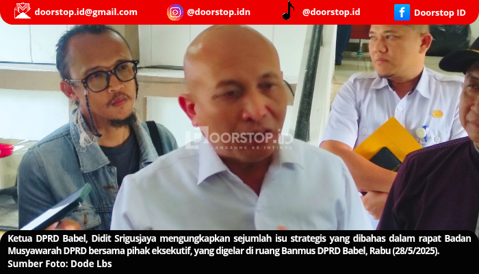 Banmus DPRD Babel Gelar Rapat dengan Eksekutif, Bahas Sejumlah Isu Strategis