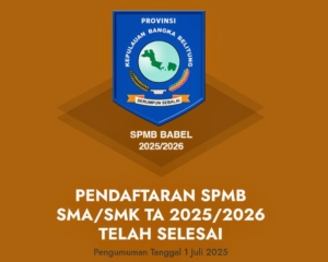 Hasil SPMB Tahap 2 SMA/SMK Bangka Belitung Diumumkan 1 Juli, 14 Ribu Calon Siswa Menanti
