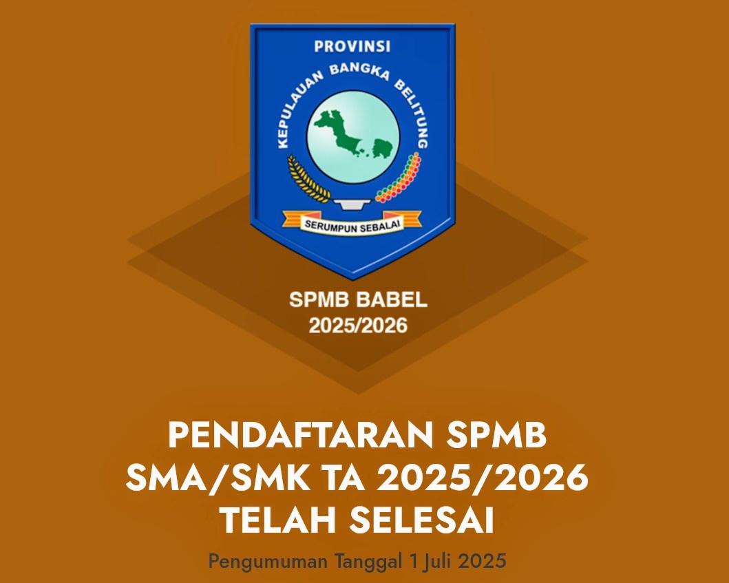 Hasil SPMB Tahap 2 SMA/SMK Bangka Belitung Diumumkan 1 Juli, 14 Ribu Calon Siswa Menanti