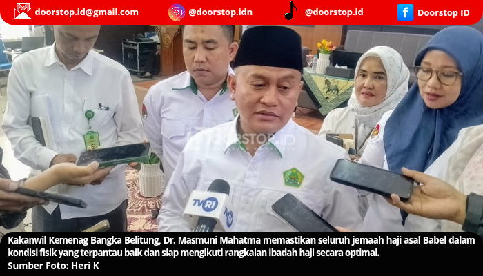 Jelang Puncak Haji, Kemenag Babel Pastikan Kesiapan Fisik dan Kesehatan Jemaah Aman