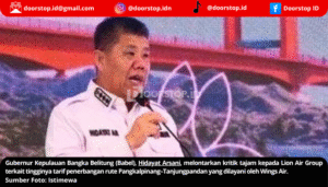 Kritik Tarif Wings Air Rute Tanjung Pandan – Pangkalpinang yang Tembus Rp 1,2 Juta, Gubernur Babel: Penerbangan Termahal di Dunia